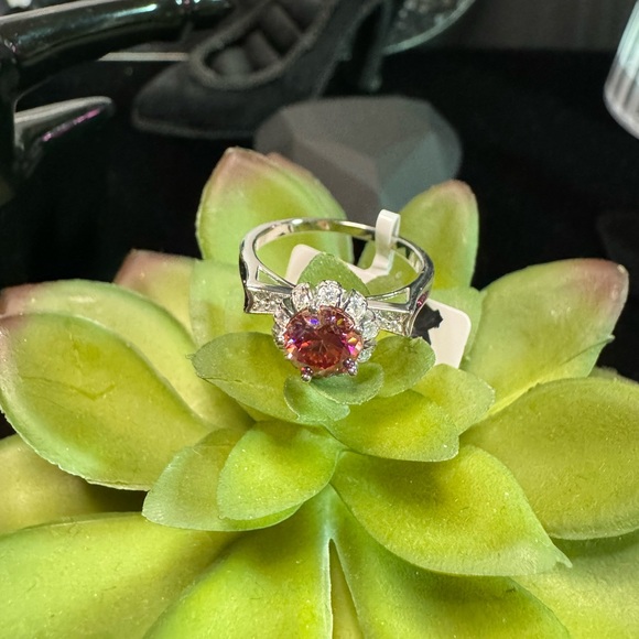 NEW! 1CT Sunset Diamond/Moissanite Ring